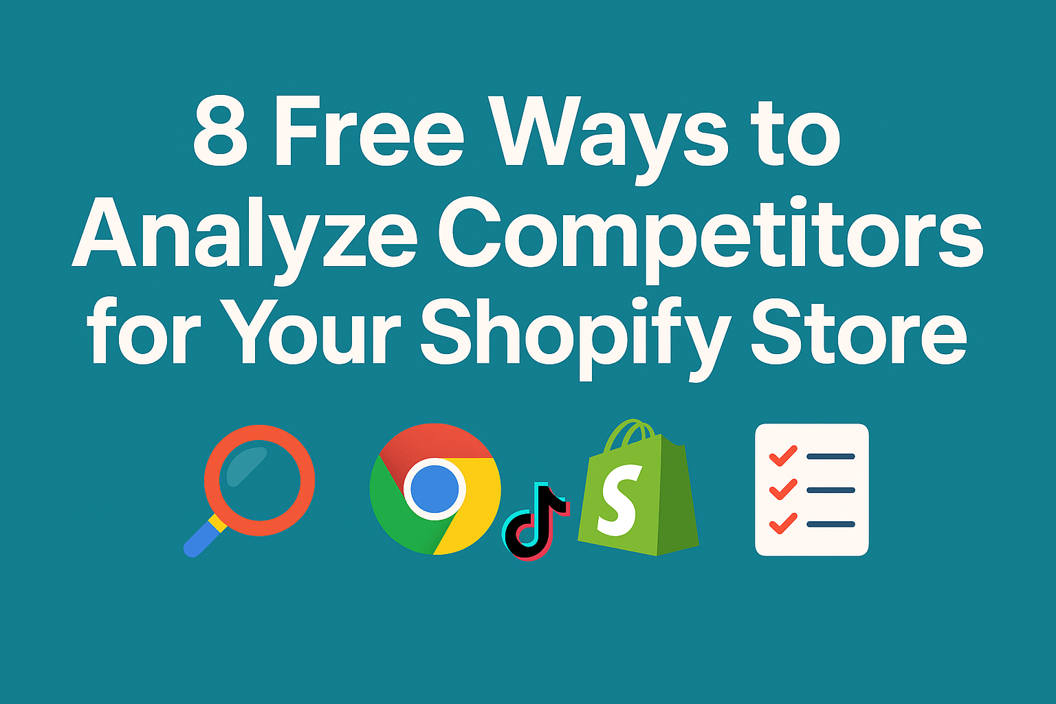 8 Free Ways to Analyze Competitors for Dropshipping (2025 Guide)